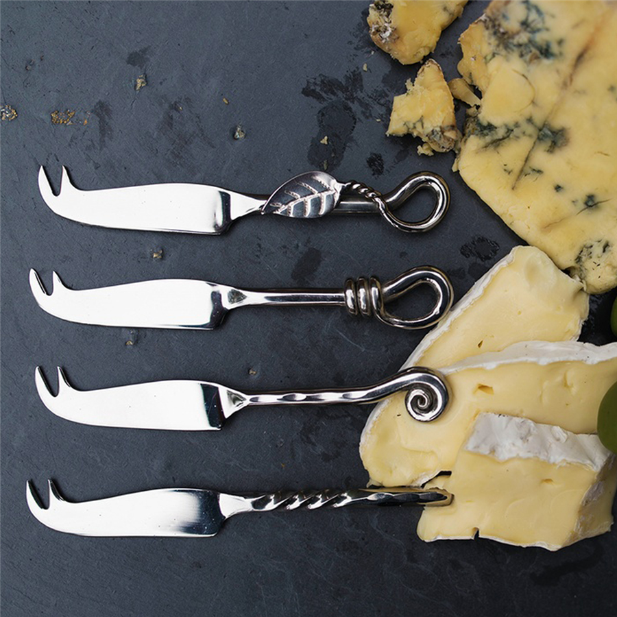 Mini Cheese Knives- Set Of 4 2